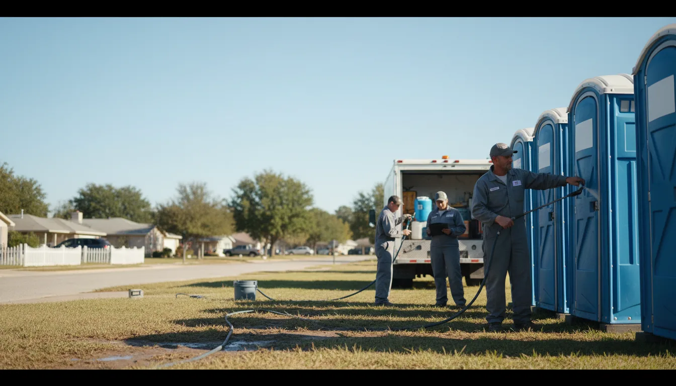 Long-Term Portable Toilet Rental in Gallup, NM near me